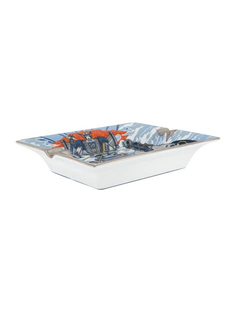 hermes ashtray canada|hermes chariot ashtray blue.